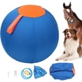 thumbnail image 1 of Wekvgz Herding Ball for Dogs 18inch Herding Dog Ball Agility Training Equipment Interactive Herding Horse Ball with Portable Handle Herding Dog Toys for Australian/German Shepherd, 1 of 13