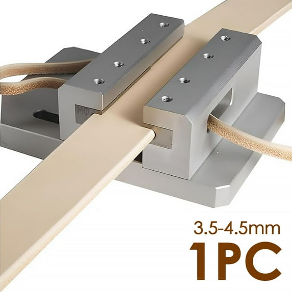 Wekvgz Leather Edge Trimmer Manual Belt Edge Trimmer Width Adjustable Leather Belt Edge Cutter Practical Leather Edge Strap Beveler Machine for DIY Leather Working