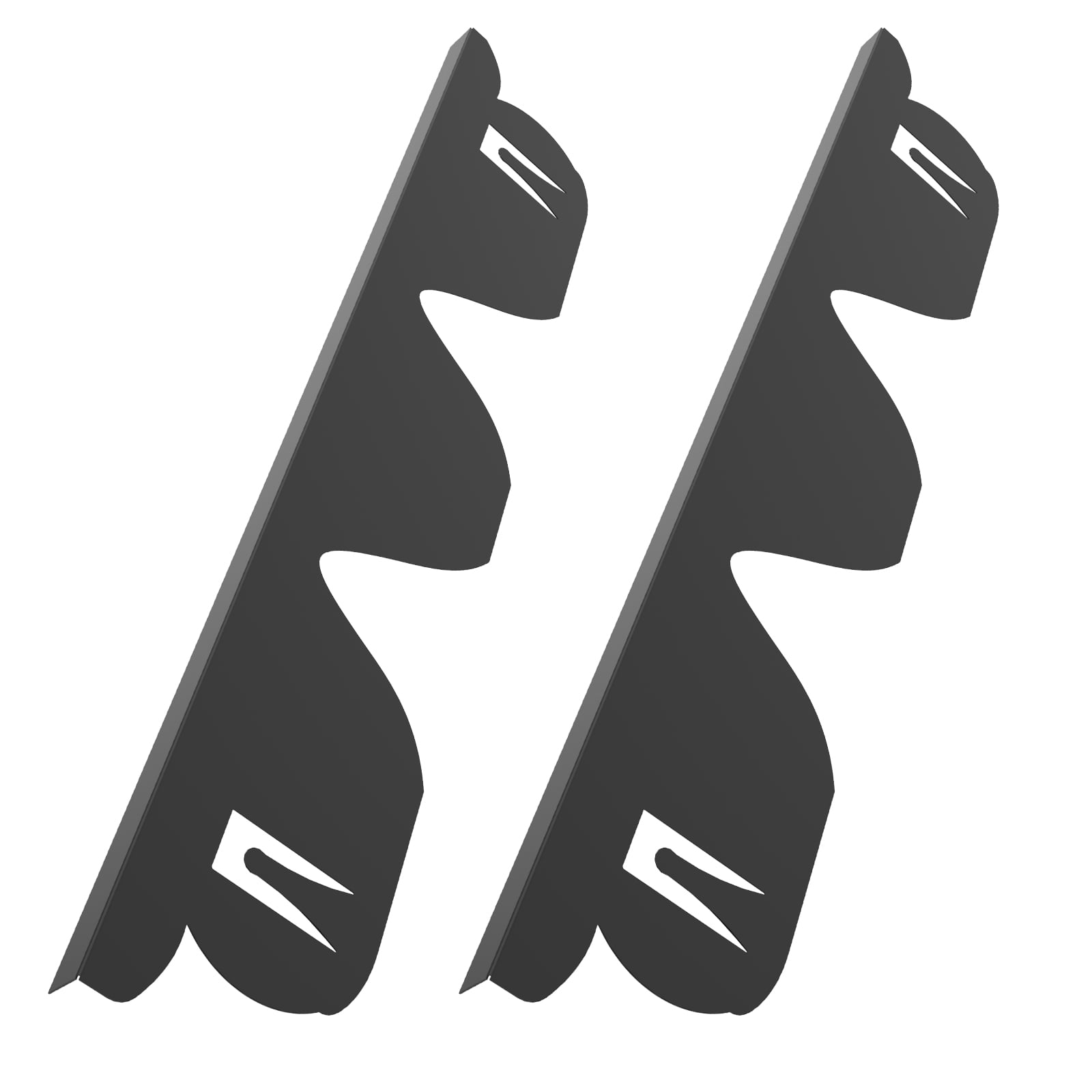 Wekvgz Stainless Steel Stove Gap Cover Sturdy Heat Resistant Oven Side Gap Fillers Non Slip Stove Gap Guards Easy to Install and Clean Stove Gap Fillers for Cooking