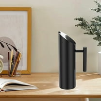 Wekvgz Stainless Steel Water Pitcher Rustproof Metal Pitcher with Ice Guard and Handle Polished Water Pitcher Jug Multifunctional Drinking Pitcher for Tea Juice Coffee Wine