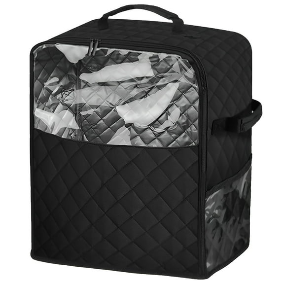 Wekvgz Stand Mixer Storage Bag Nylon Blender Dust Cover with Removable Slider Cushion Waterproof Mixer Protective Cover Lightweight for Kitchens 14.5x9.4x16.9inch