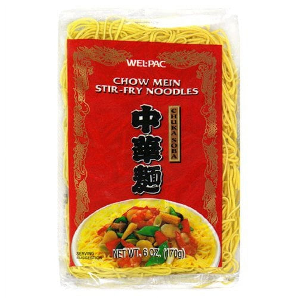 Wel Pac Chuka Soba Stir-Fry Noodles, 6-Ounce Packages (Pack