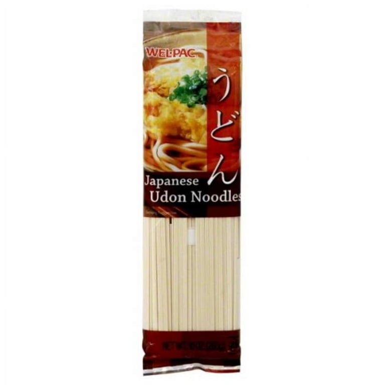 Wel Pac Japanese Dried Yokogiri Udon Noodles, 10 Ounce