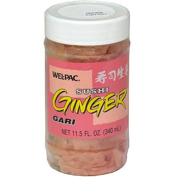 Wel-Pac Sushi Ginger, 11.5 oz (Pack of 12)