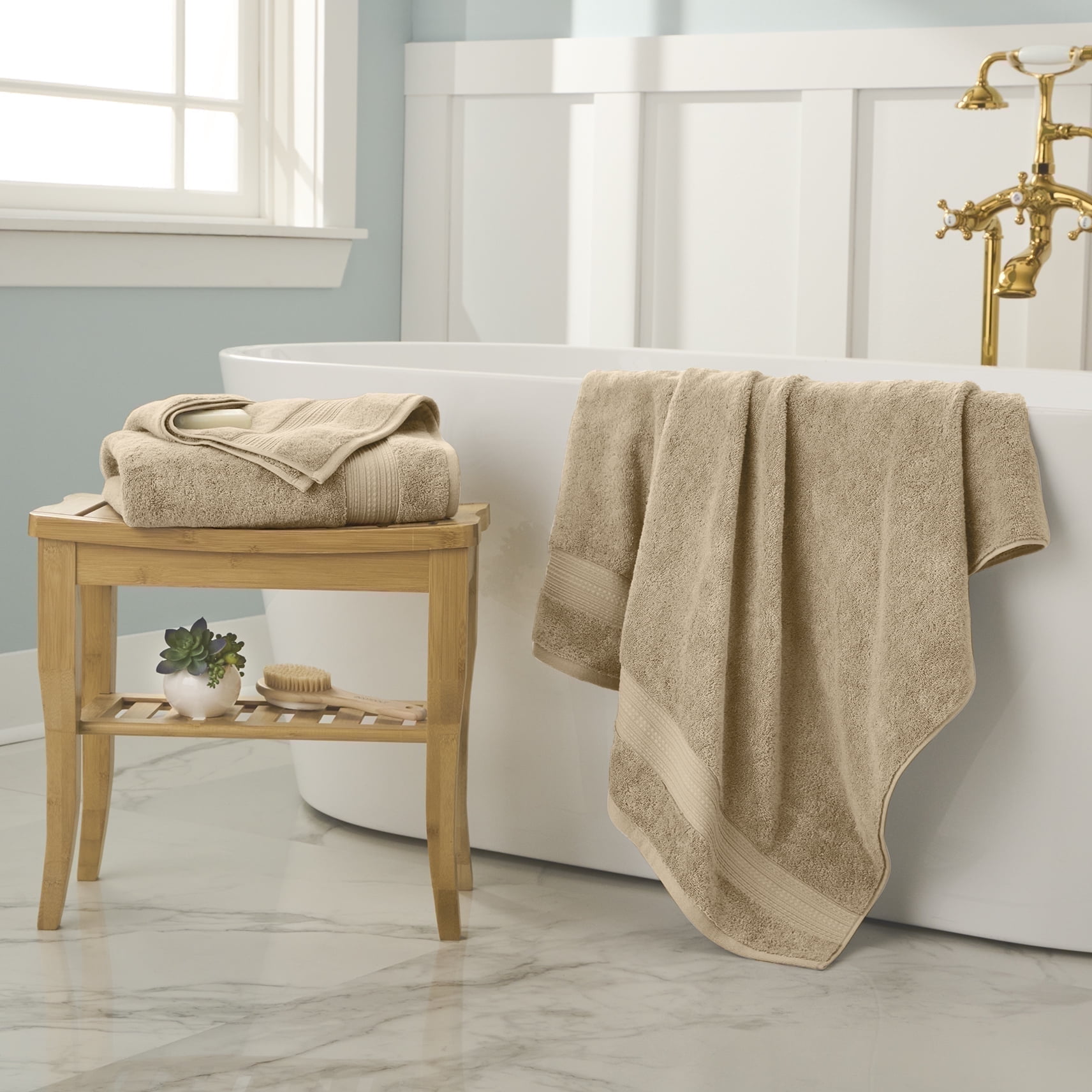 Tan bathroom towels hotsell