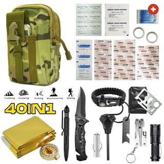 ANTARCTICA Emergency Survival Gear Kits 60 in 1, Outdoor Survival