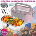 thumbnail image 1 of Welan Electric Lunch Box Food Heater 65W Faster Heated Food Warmer Self Heating Lunch Box for Work/Car/Outdoors, Portable Lunch Case with Bag, 1 of 9