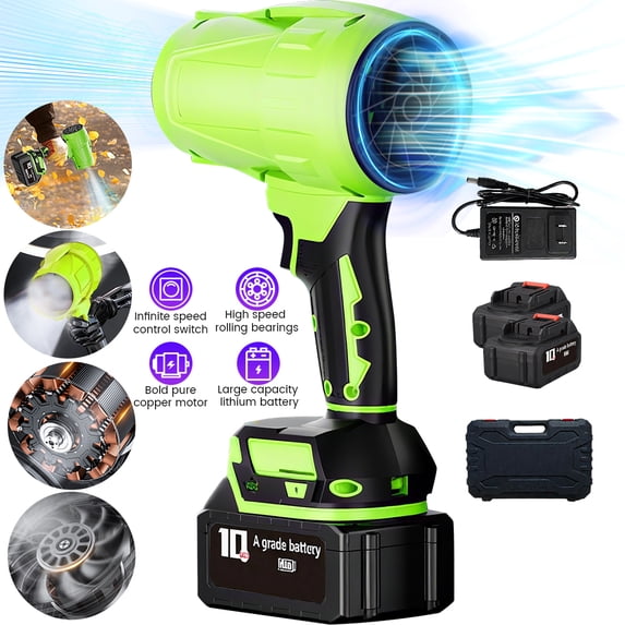Welan Handheld Cordless Blower – Variable Speed, Powerful Cleaning for Patio, Lawn & Car