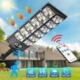 thumbnail image 1 of Welan LED Strong Light Small Street Lamp Double Row 360LED Solar Garden Lamp Parking Lot Lights for Yard ，All Weather Resistant, 1 of 11