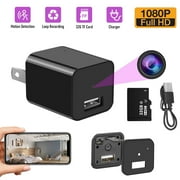 Welan Mini Camera with HD 1080P Video/Audio, USB Charger WIFI Wireless Cameras for Home Security