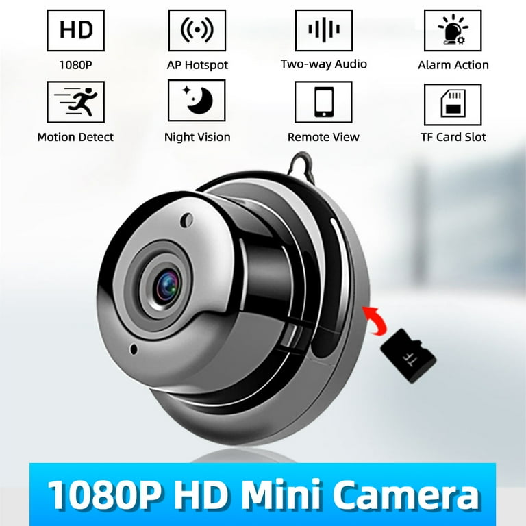 HD 960p Indoor Video Surveillance Security Camera with SD Card, Cloud Storage, 2-Way Audio and Remote Viewing HD 960p Indoor Video Surveillance Security Camera with SD Card, Cloud Storage, 2-Way Audio and Remote Viewing