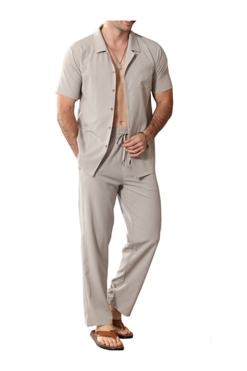 beach dress set for men Mens Beachcomber Cabana Set Small main image 0