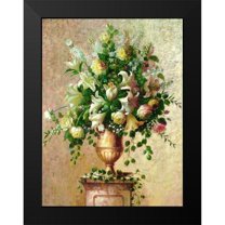 Welby 12x14 Black Modern Framed Museum Art Print Titled - Spring Rhapsody