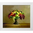 thumbnail image 1 of Welby 30x26 White Modern Wood Framed Museum Art Print Titled - Fruit Bowl II, 1 of 4