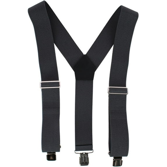 Welch 2 Inch Elastic Y-Back Clip End Suspenders (Men Big & Tall)