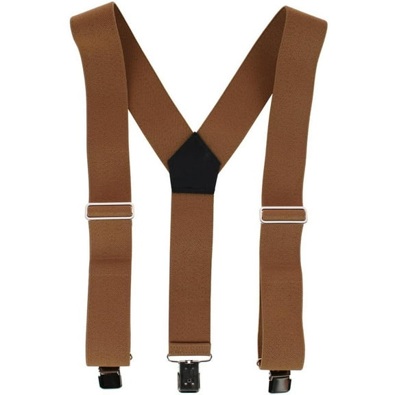 Welch 2 Inch Elastic Y-Back Clip End Suspenders (Men)