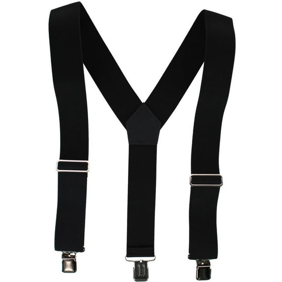 Welch 2 Inch Elastic Y-Back Clip End Suspenders (Men)