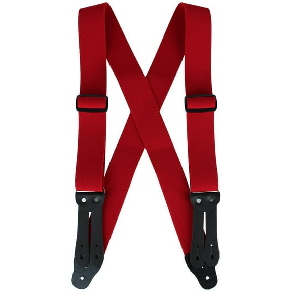 Welch  2 Inch Super Tuff Stuff X-Back Button On Work Suspender (Men Big & Tall)