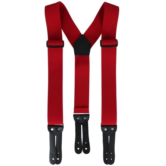 Welch  2 Inch Super Tuff Stuff Y-Back Button On Work Suspender (Men Big & Tall)