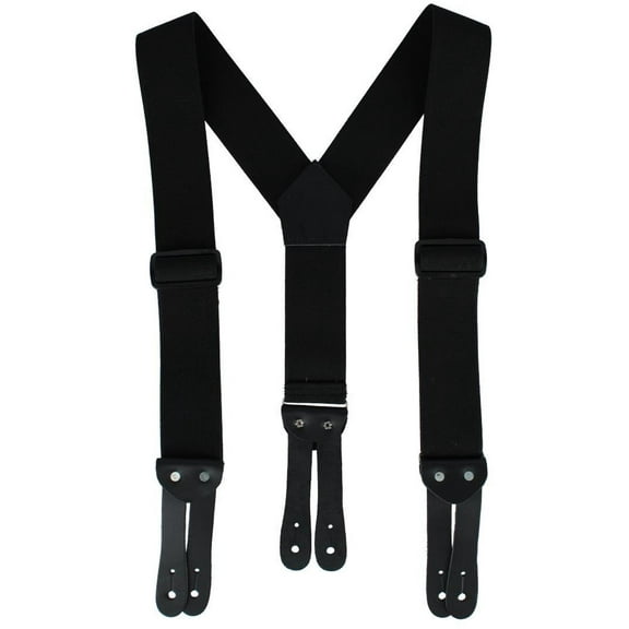 Welch  2 Inch Super Tuff Stuff Y-Back Button On Work Suspender (Men Big & Tall)