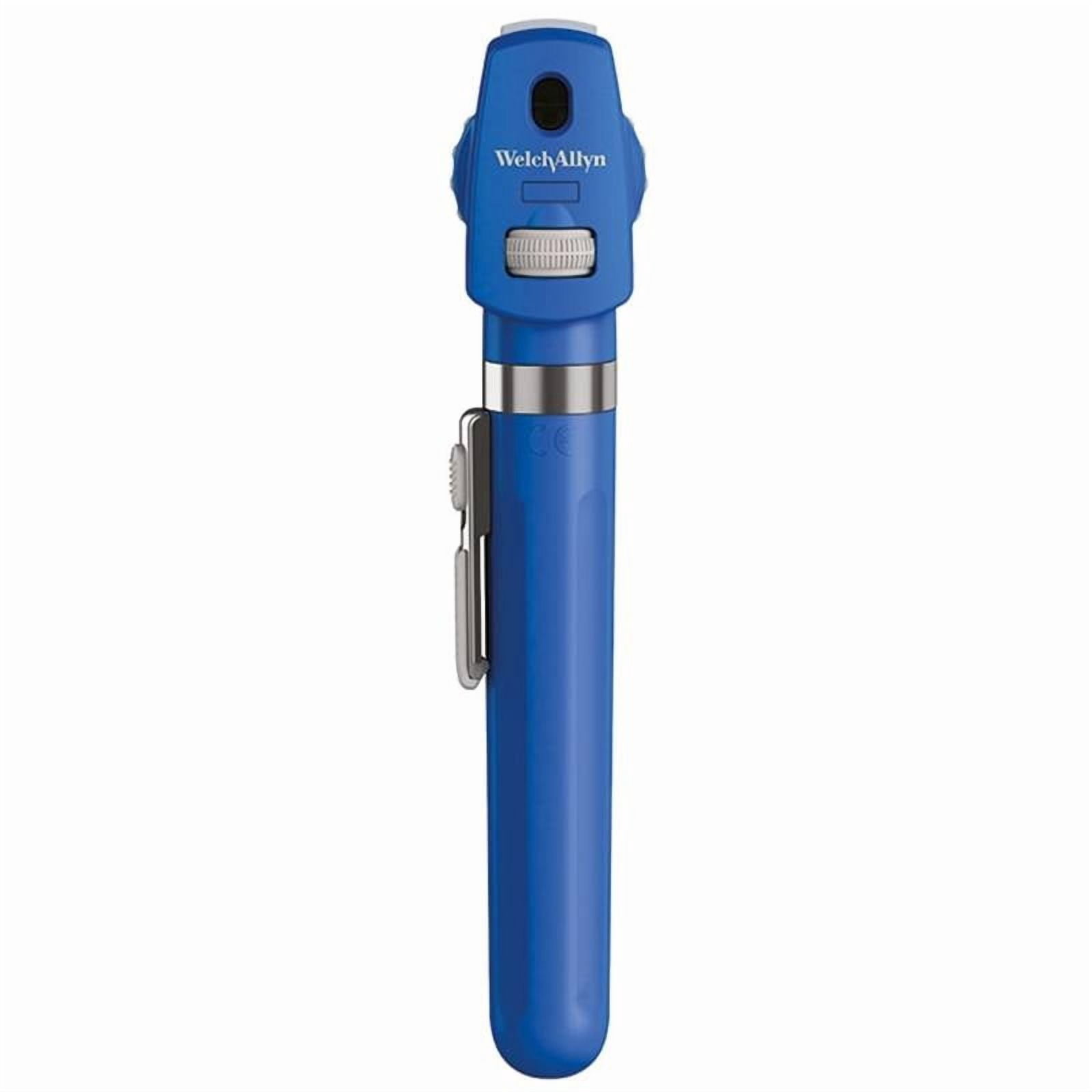 Welch Allyn 2.5V Pocket LED Ophthalmoscope with AA Battery Handle, Blueberry ( Batteries Not Included) #12870-BLU