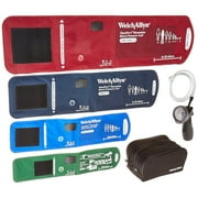 Welch Allyn 5098-30 DS66 Trigger Aneroid with Four-Cuff Kit & Zipper Case
