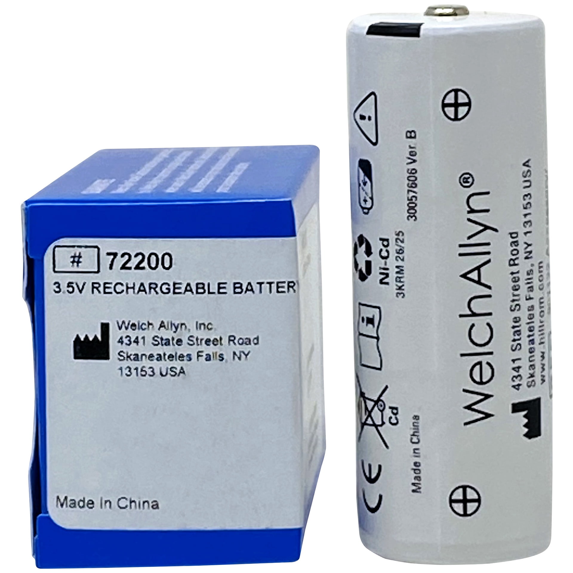 Welch Allyn 72200 3.5V Replacement Rechargeable Battery