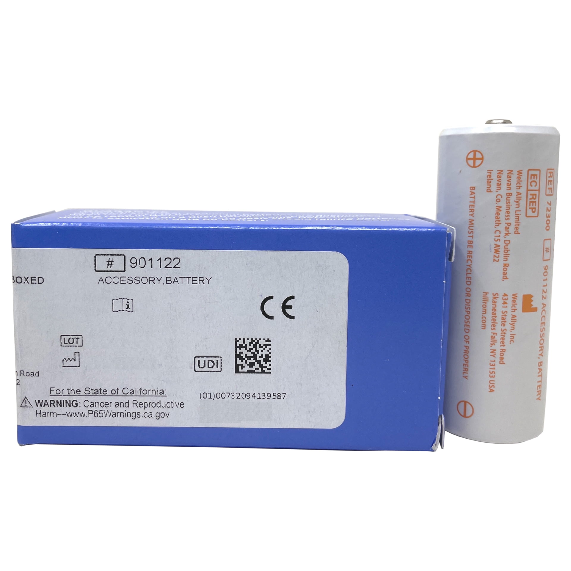 Welch Allyn 72300 3.5V NickelCadmium Rechargeable Battery