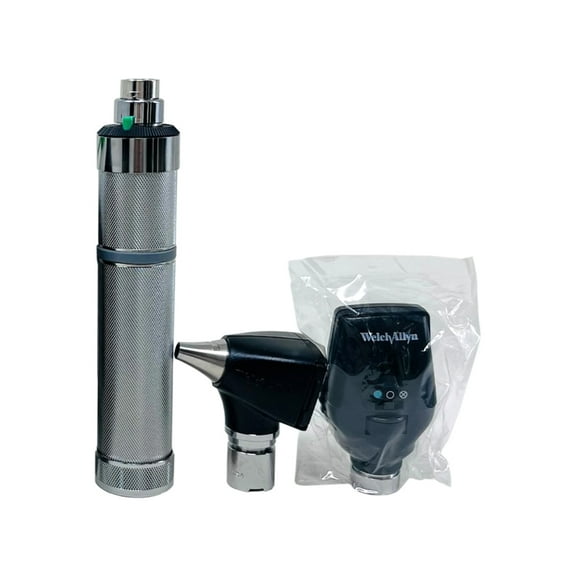 Welch Allyn 97-MDS Standard Diagnostic Set with Coaxial Ophthalmoscope, Diagnostic Otoscope and Handle with Batteries and Hard Case