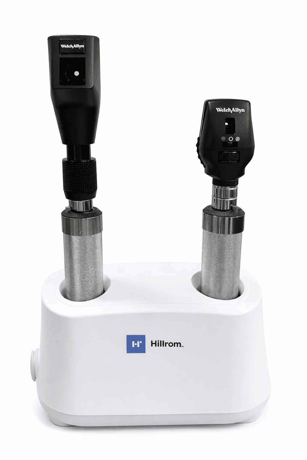 Welch Allyn Desk Charger With HPX Streak Retinoscope, LED Ophthalmoscope & Two Ni-Cad Rechargeable Handles