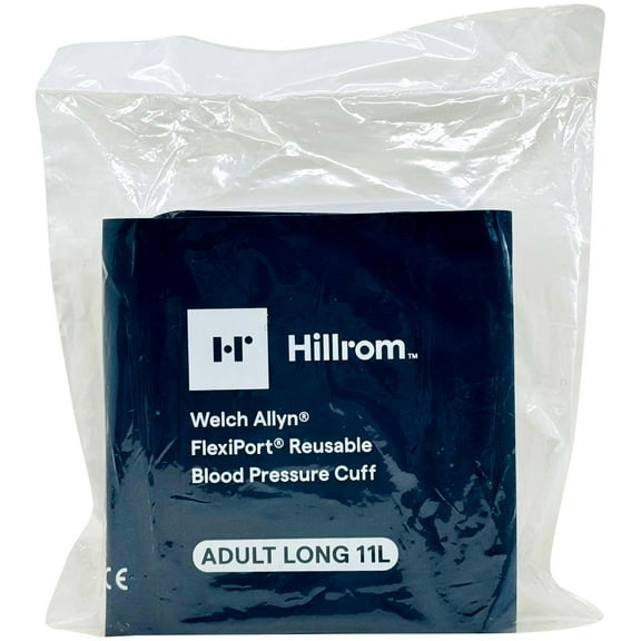 Welch Allyn FlexiPort Reusable Blood Pressure Cuff - Size 11L Adult Long