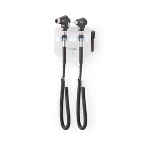 Welch Allyn GS 777 Wall Transformer with PanOptic Plus LED Ophthalmoscope, MacroView Plus LED Otoscope for iExaminer, with iExaminer SmartBracket Accessory