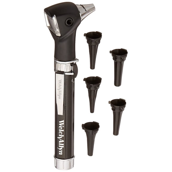 Welch Allyn Pocketscope Jr. Otoscope With Aa Handle, Pocket Clip 22840