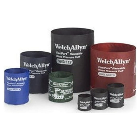 Welch-Allyn Reusable Blood Pressure Cuff - Bp, Reusable Adult Long, Each - Model REUSE-11L