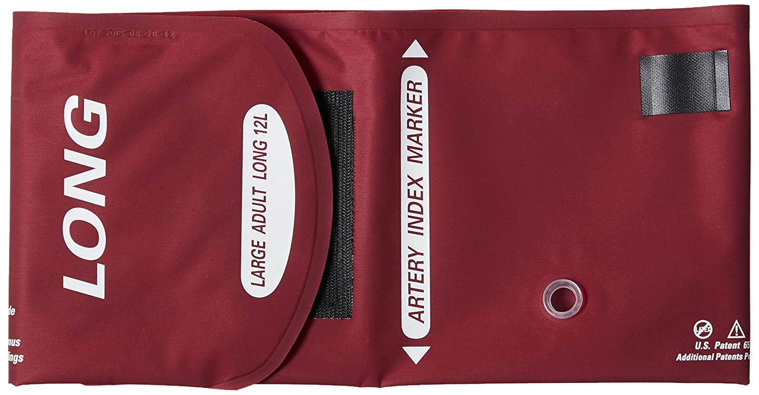 {RX} Welch Allyn Reuse-12 FlexiPort Blood Pressure Cuff, Size 12 Large Adult, Reusable (Pack of 3)