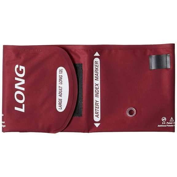 {RX} Welch Allyn Reuse-12 FlexiPort Blood Pressure Cuff, Size 12 Large Adult, Reusable (Pack of 3)