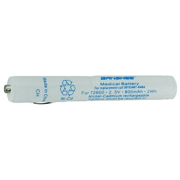 Welch-Allyn, Schiller, Model 72600, 72800. Replacement Medical Battery by Banshee