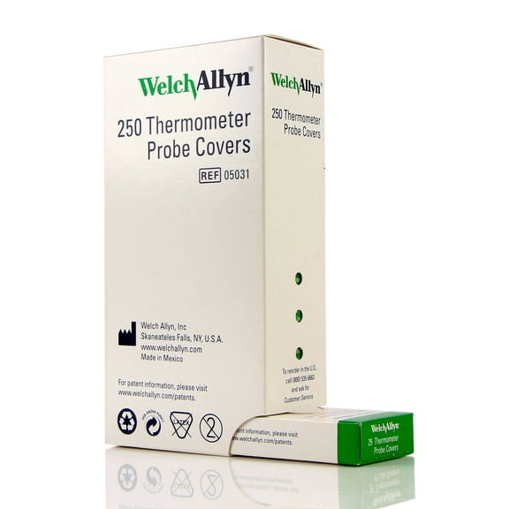 Welch Allyn Thermometer Probe Covers for Suretemp - Box of 250