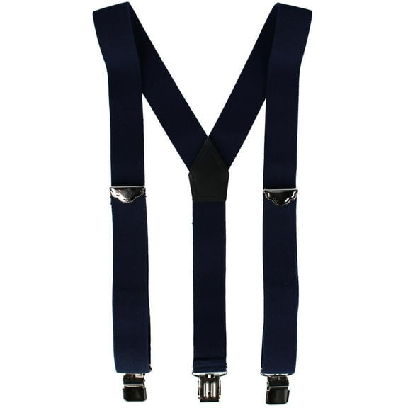 Welch  Elastic 1.5 Inch Y-Back Clip End Suspenders (Men)