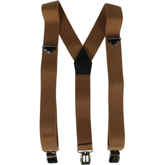 Welch  Elastic 1.5 Inch Y-Back Clip End Suspenders (Men)
