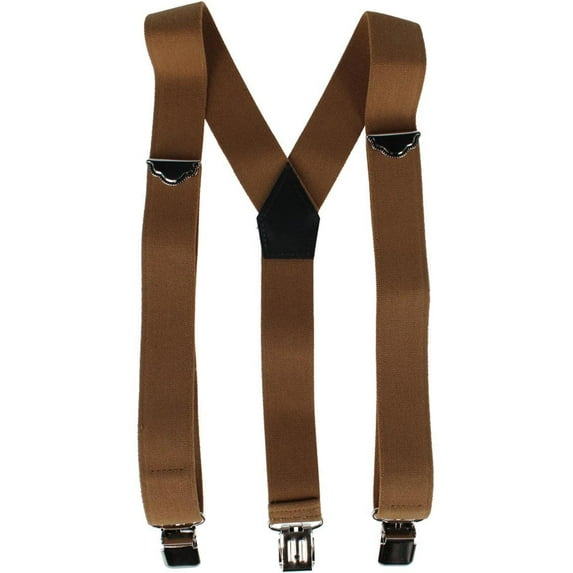Welch Elastic 1.5 Inch Y-Back Clip End Suspenders (Men)