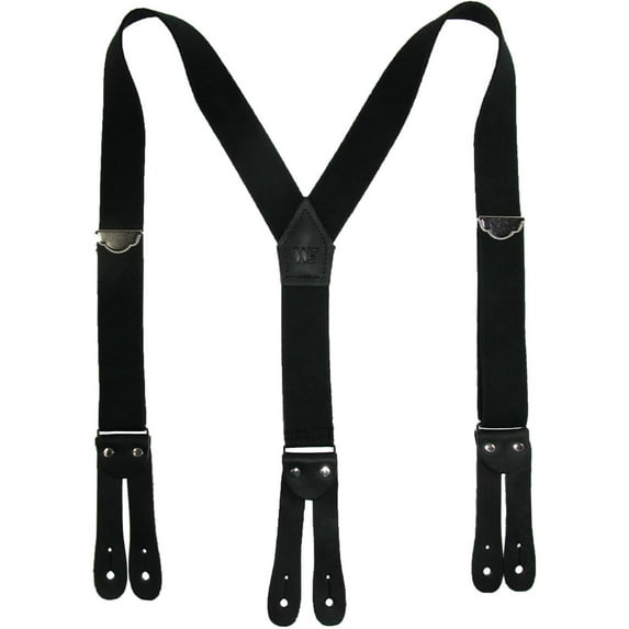 Welch Elastic Button-End Y-Back Suspenders (Men Big & Tall)