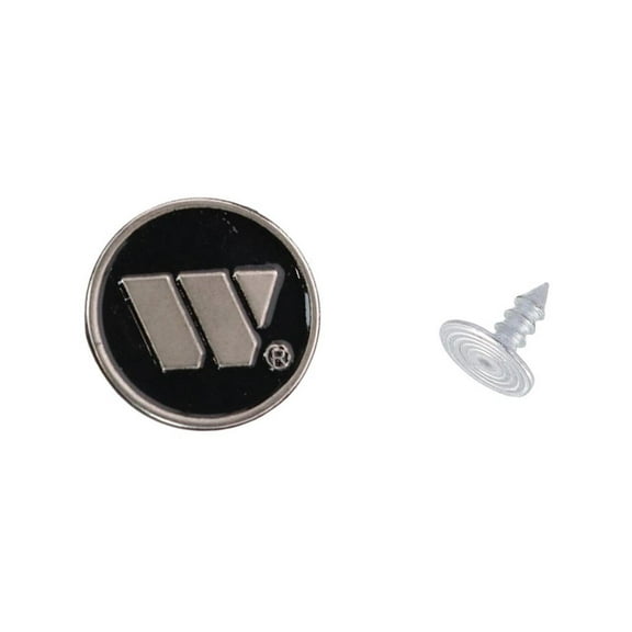 Welch  Metal Bachelor Buttons for Suspenders (8 Packs) (Men)