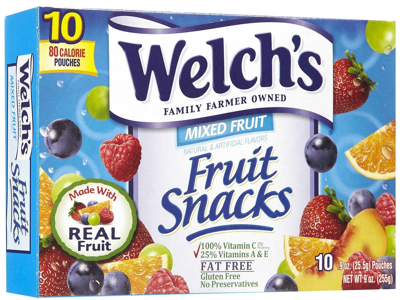 Welch,S Fruit Snacks Mixed Fruit 9 Oz