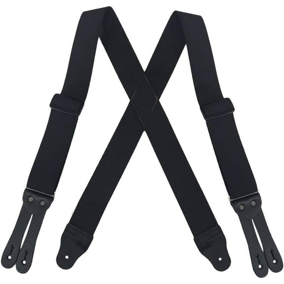 Welch 2 Inch Super Tuff Stuff X-Back Button On Work Suspender (Men)