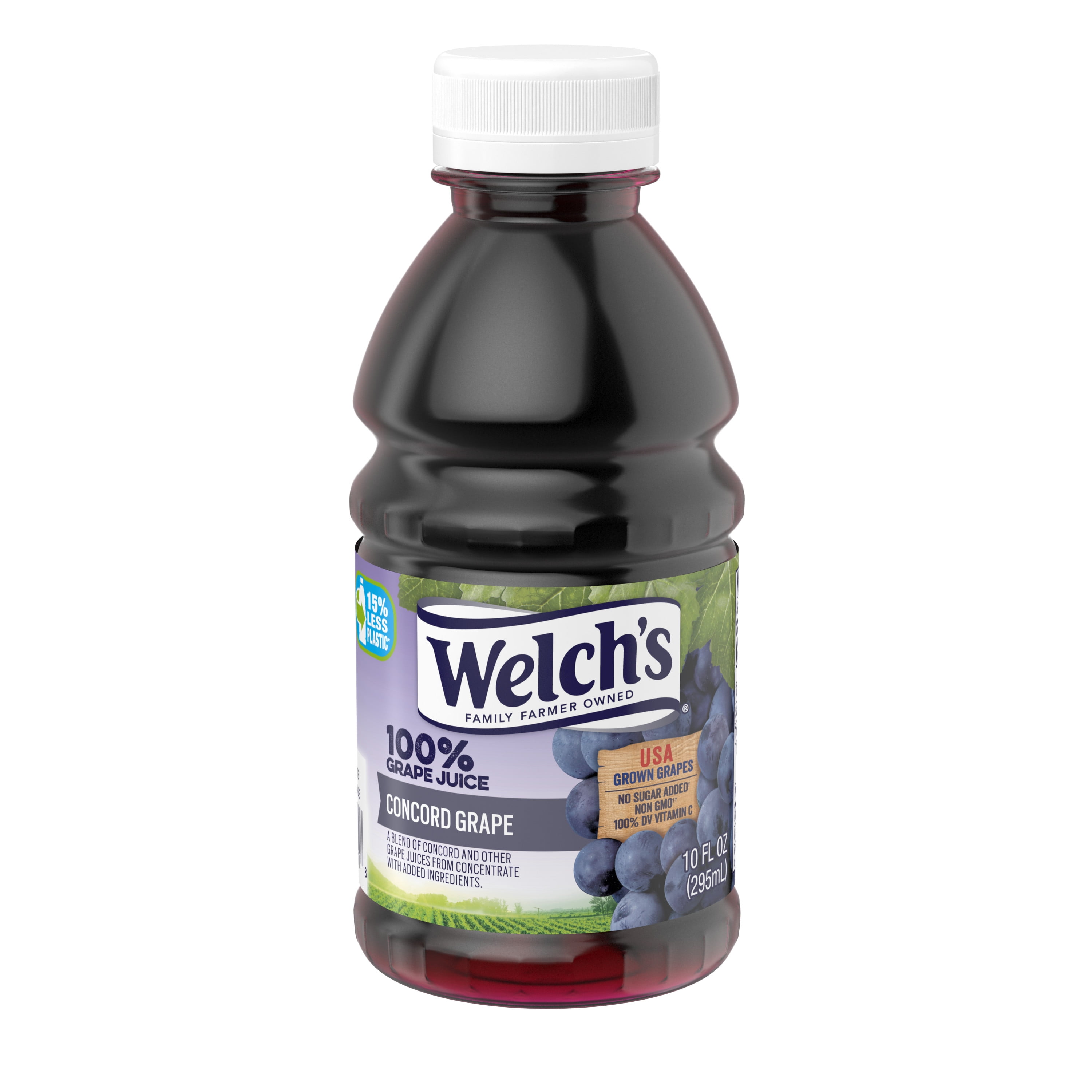 Welch's 100 Grape Juice, Concord Grape, 10 fl oz OntheGo Bottle