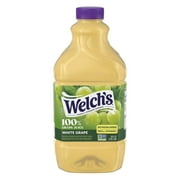 Welch's 100% Grape Juice, White Grape, 64 fl oz Bottle