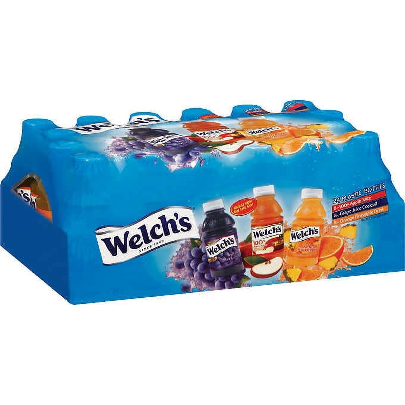 Welch's 100 Juice, Variety Pack, 10 fl oz, 24count