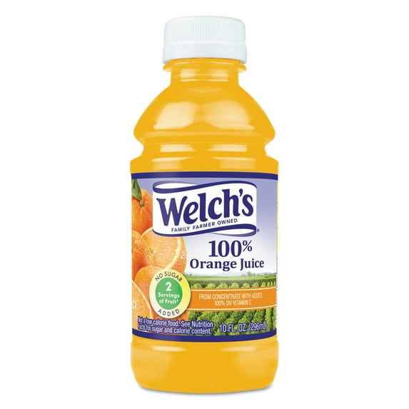 Welch's 100% Orange Juice, 10 Fl. Oz.
