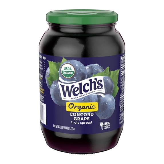 Welch's 45oz Organic Concord Grape Spread